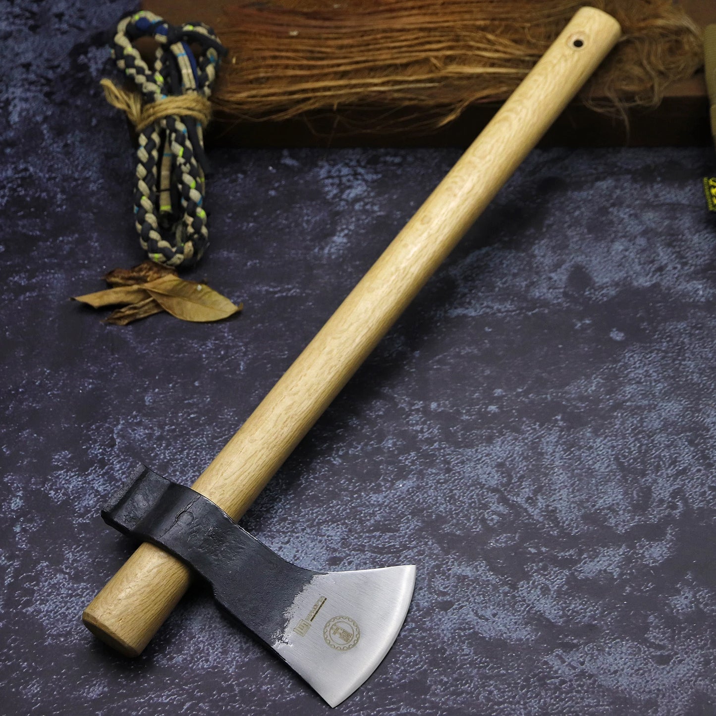 BA-KOR&WPKOPYA manufactures multi-purpose outdoor jungle survival axes, removable high-carbon steel logging axes