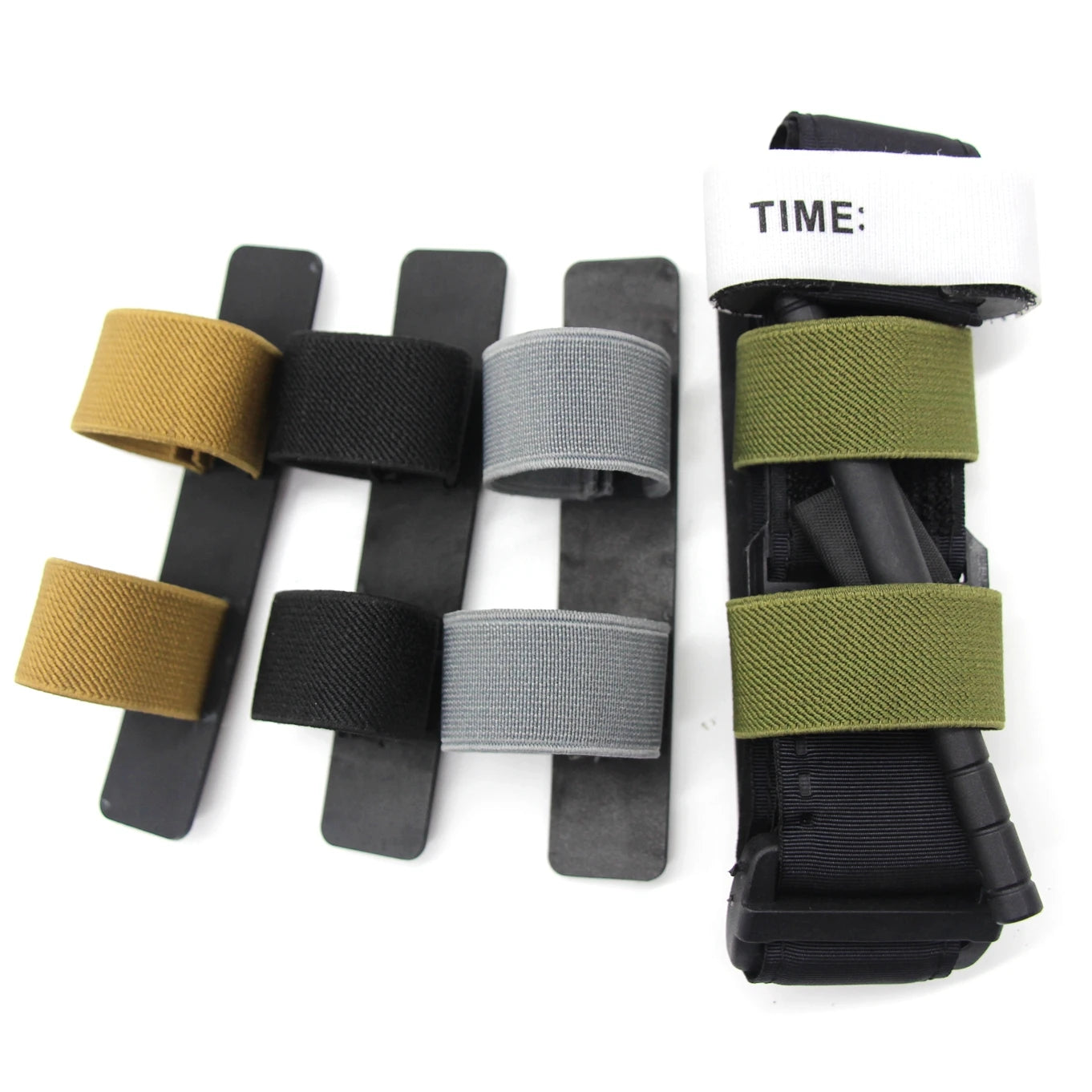 Outdoor Elastic Tourniquet Holder Emengency Accessory Tactical Elastic Straps Holder MOLLE Hand Tools Tourniquet Pouch