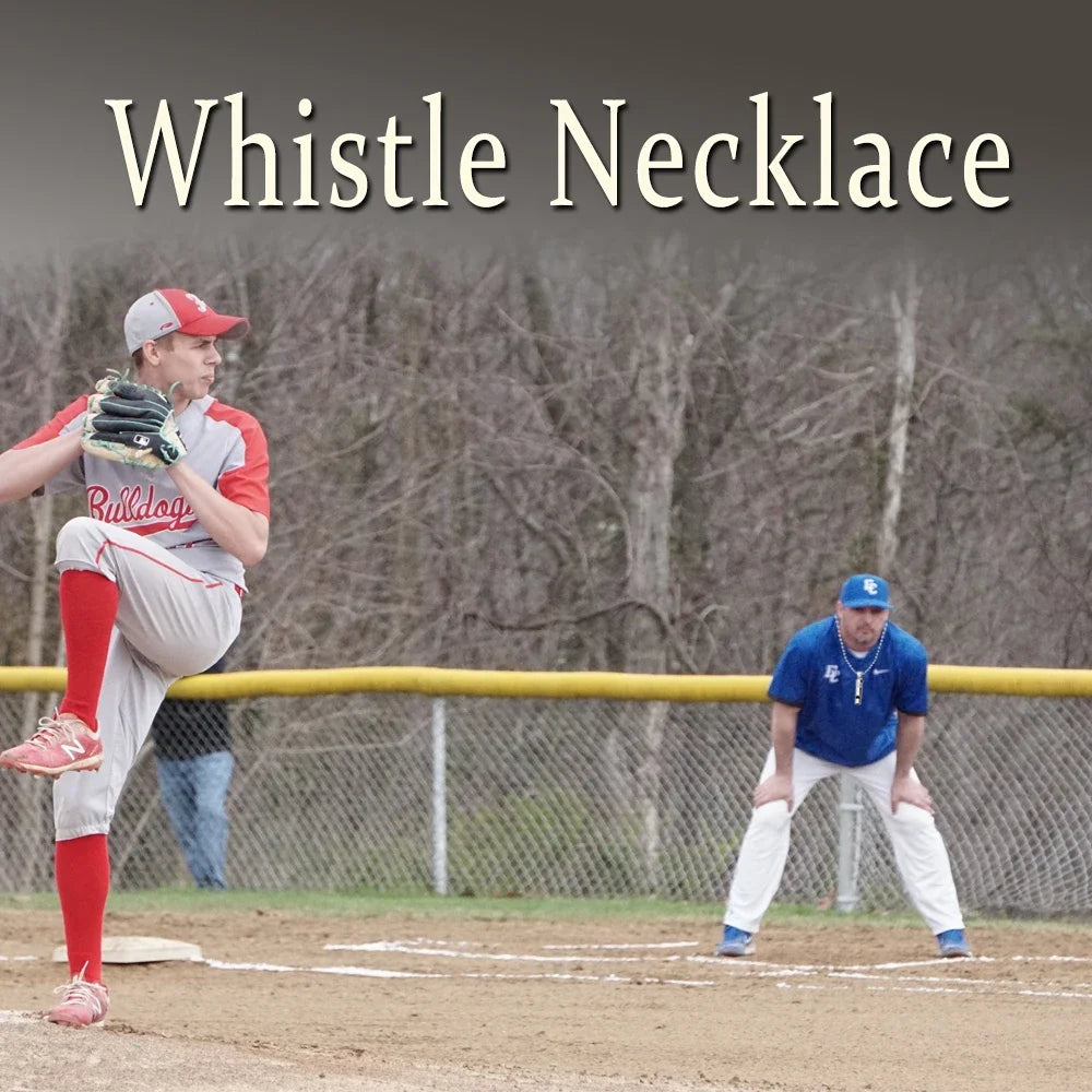 Simple Whistle Pendant Necklaces Emergency Survival Sweater Chain for Men Women Hip-hop Lovers Student Jewelry Gifts