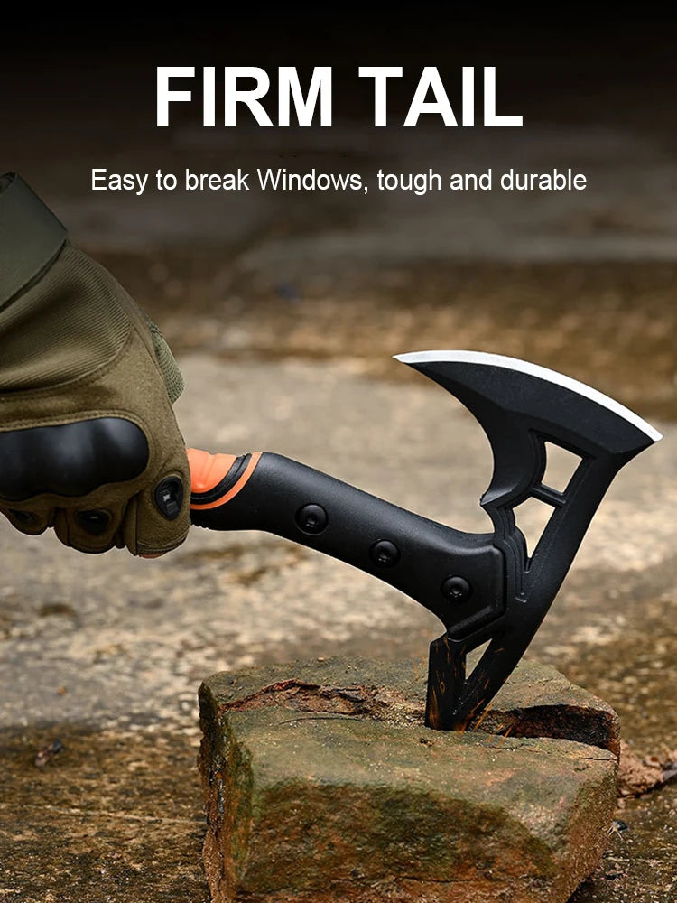 Outdoor Axe Outdoor Self-Defense Axe,Outdoor Camping Axe,Camping Tactical Axe,multifunctional Woodworking Axes,survival hatchet