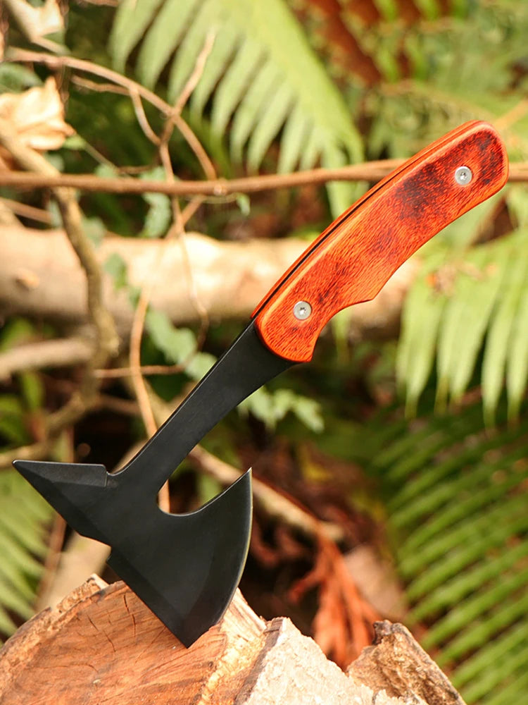Outdoor Camping Tactical Axe Survival Fire Axe Mini Hammer Ice Breaking Cone Multifunctional Woodworking Axes Hand Tool