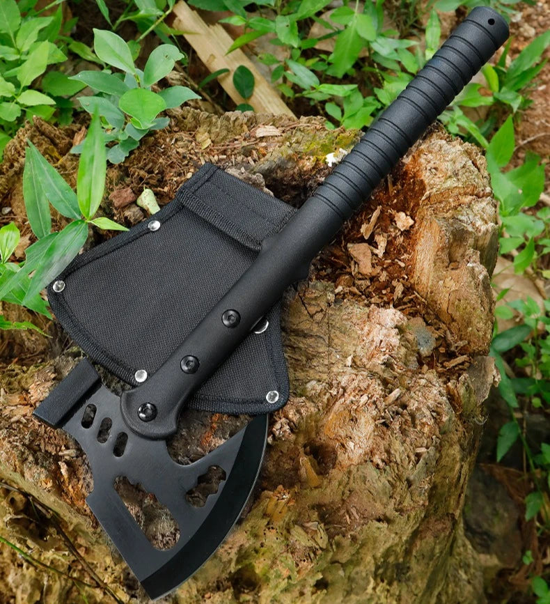 Outdoor Camping Multifunctional Axe High Manganese Steel Survival Tactics Pioneering Hand Axe Fire Axe