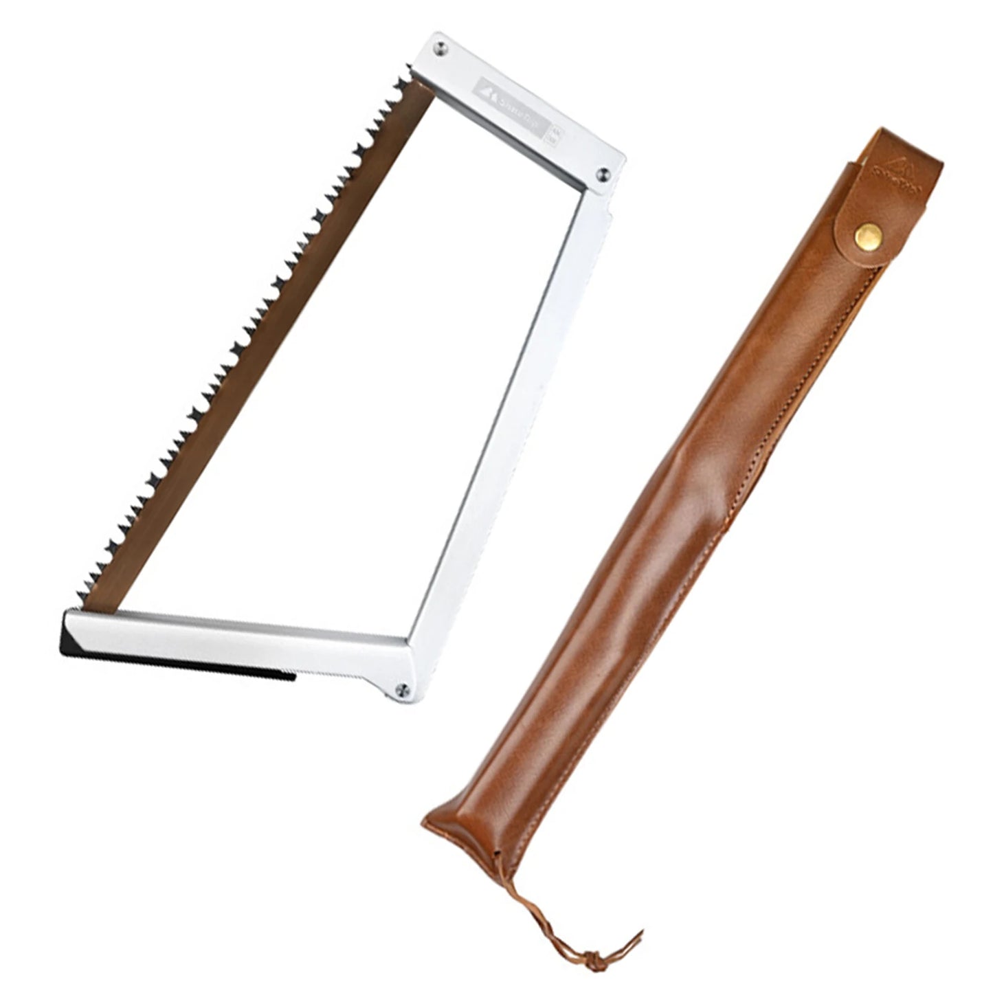 Folding Saw Lightweight Camping Survival Collapsible Bow Saw for Both Dry and Wet Wood Tree Cutting High Manganese Steel Blade