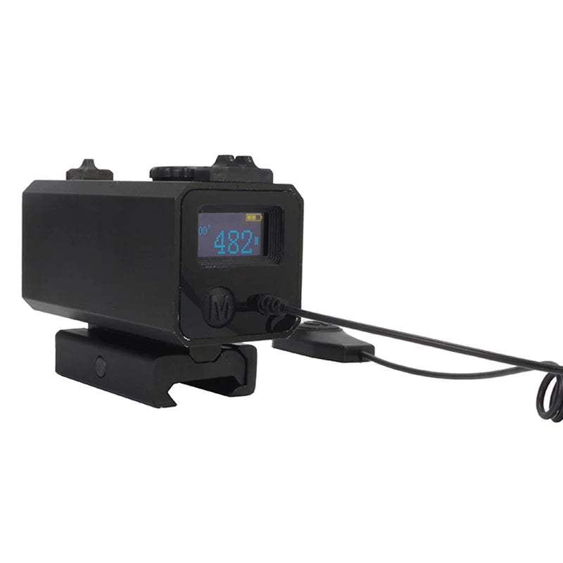 LE-032 Range Finder 1200M IP65 Waterproof Outdoor Realtime Tactical Mini Laser Rangefinder Hunting Scope Mountable For Aim Sight