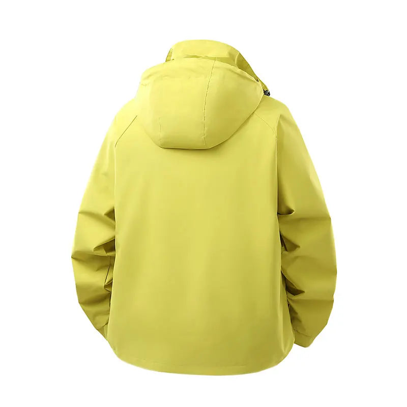 Unisex Hiking Jacket Men Outdoor Waterproof Climbing Fishing Hooded Jacket Autumn Spring Women Windproof Detachable Camping Coat