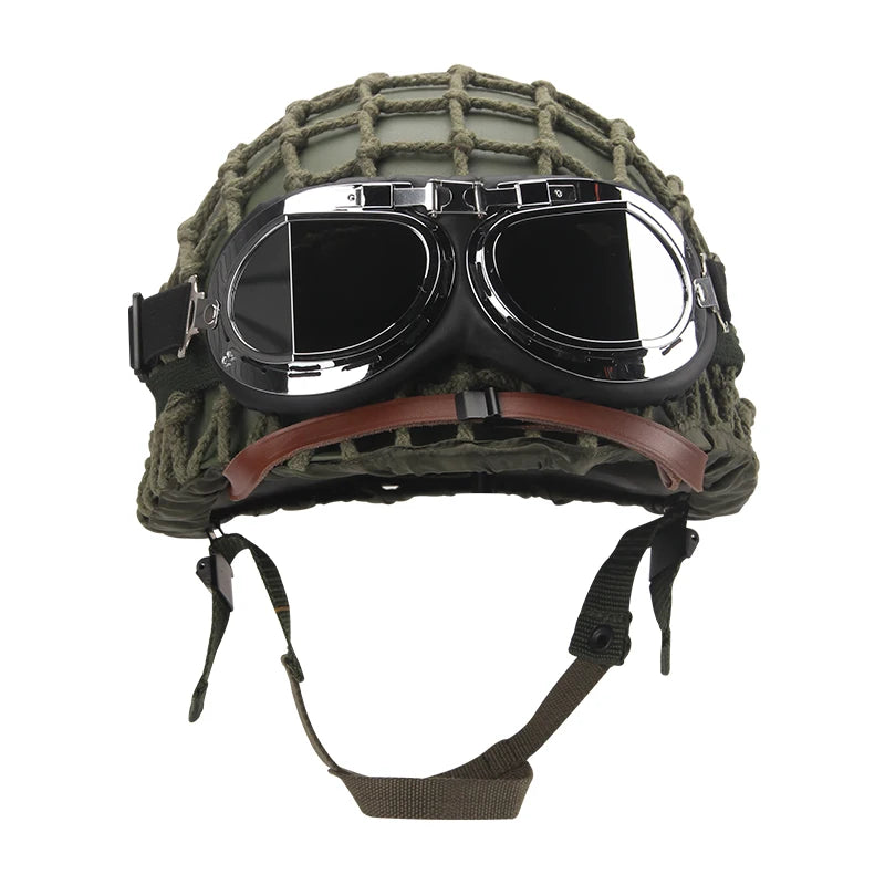 Tactical Battle Helmet Double Layer Anti-Lo Steel Helmet Field Brother Cany Heaear Film And TV Props Military Fan Gear