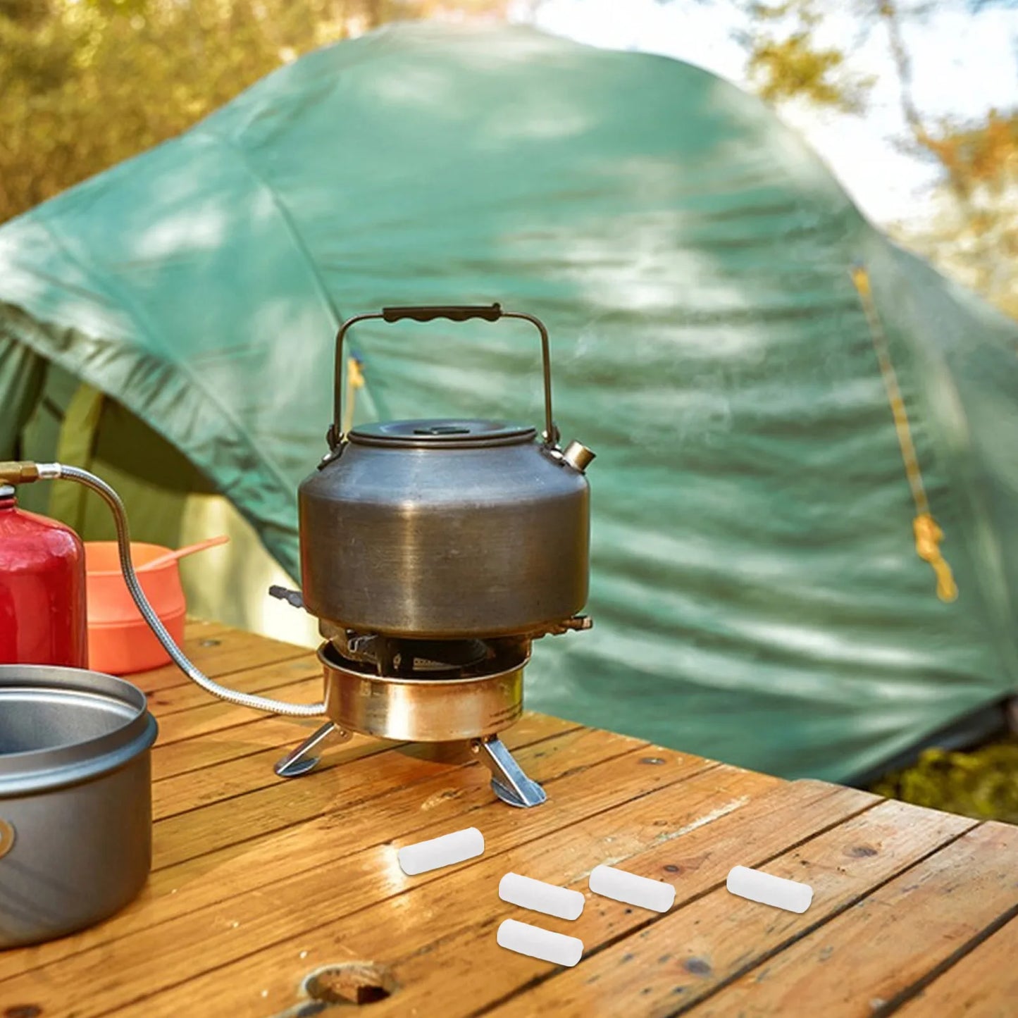 26pcs Mountaineering Fire Starter Waterproof Efficient Emergency Outdoor Camping Hiking Survival Fire Starting Wick Lightweight