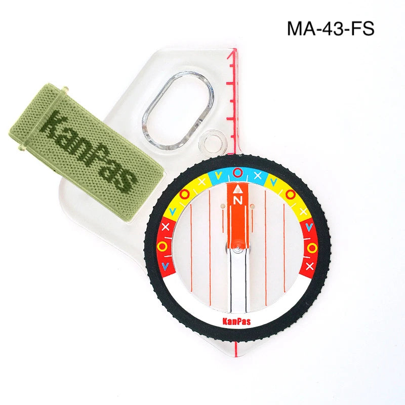 KANPAS  elite competition orienteering  thumb compass with silicon ring,MA-43-FS