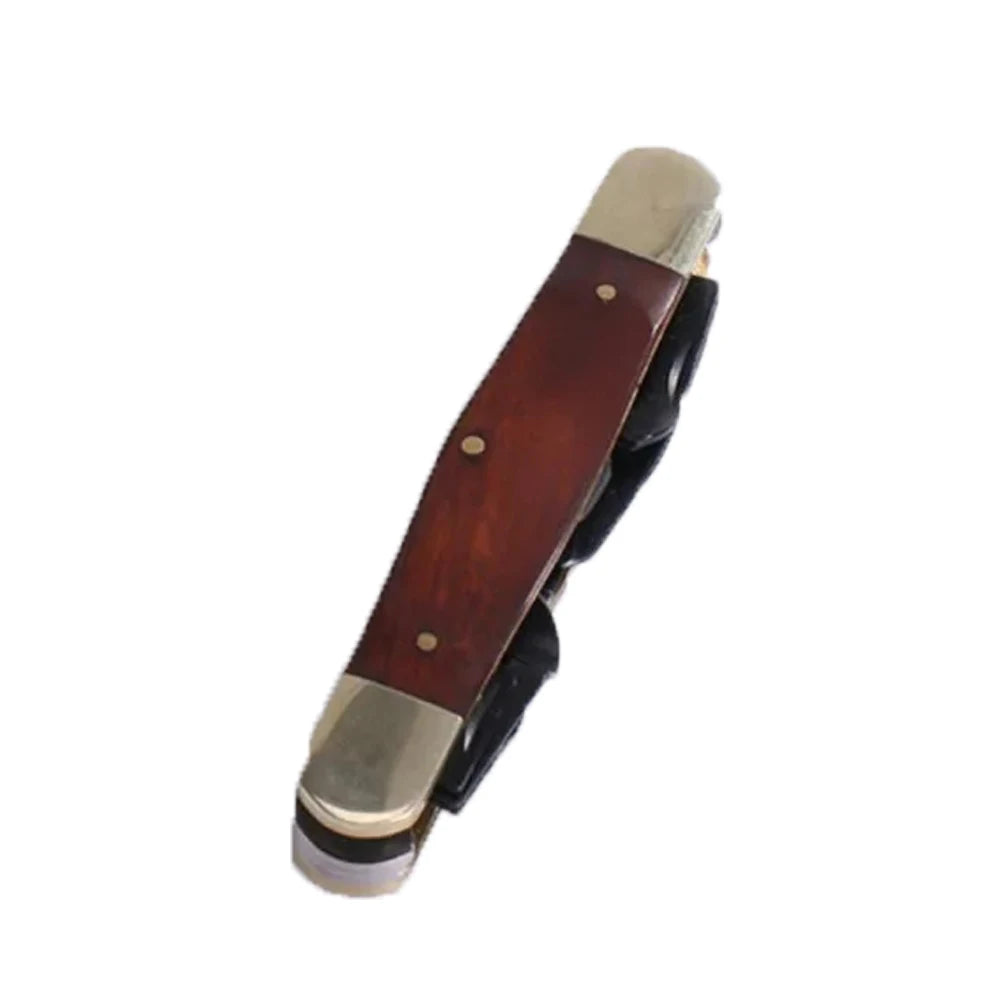 6 in 1 Multi-purpose Portable Folding Pocket Cutter Wood & SK5 Steel Portable Gift Cutting Tool For Camping Home Furnishing