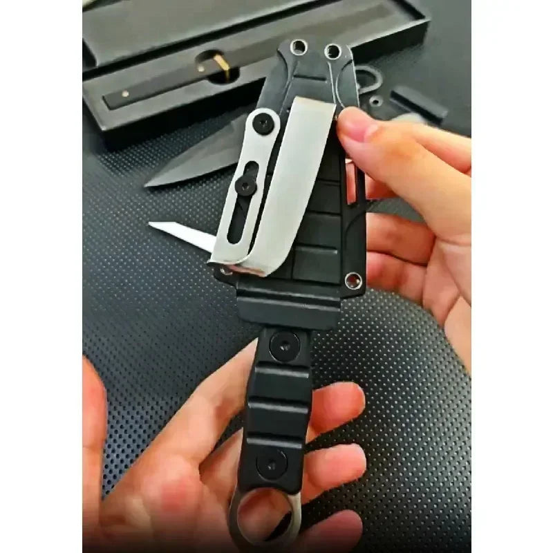Outdoor  Straight Knife High Hardness SurvivalKknife Camping EDC Portable Utility Knife K Sheath Hunting Camping Tool