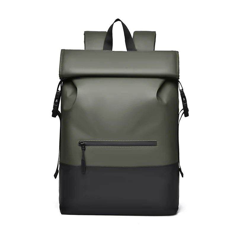 Hiking Rolled Top Backpack Travel Duffel Bag Outdoor Climbing Camping Sport Fitness Rucksack Casual Weekend Luggage Schoolbag