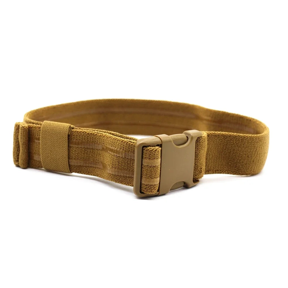 Tactical Elastic Anti-slip Thigh Belt Leg Strap Thigh Holster Bond Leg Hanger with Quick-Release Buckle Hunting Accessories Gear