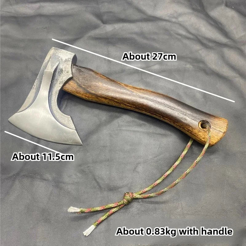 Tactical Survival Ax Camping Supplies Professional Hatchet for Firewood Hand Axe Survival Accessories Portable Ax Cutting Wood