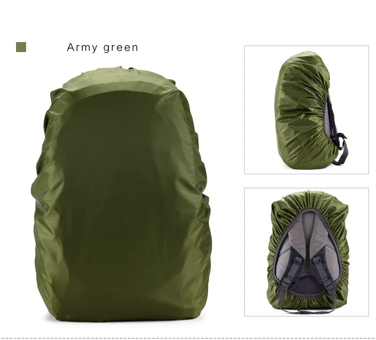 35L/60L Outdoor Camping Hiking Mountaineering Backpack Bag Waterproof  Rain Cap Cover