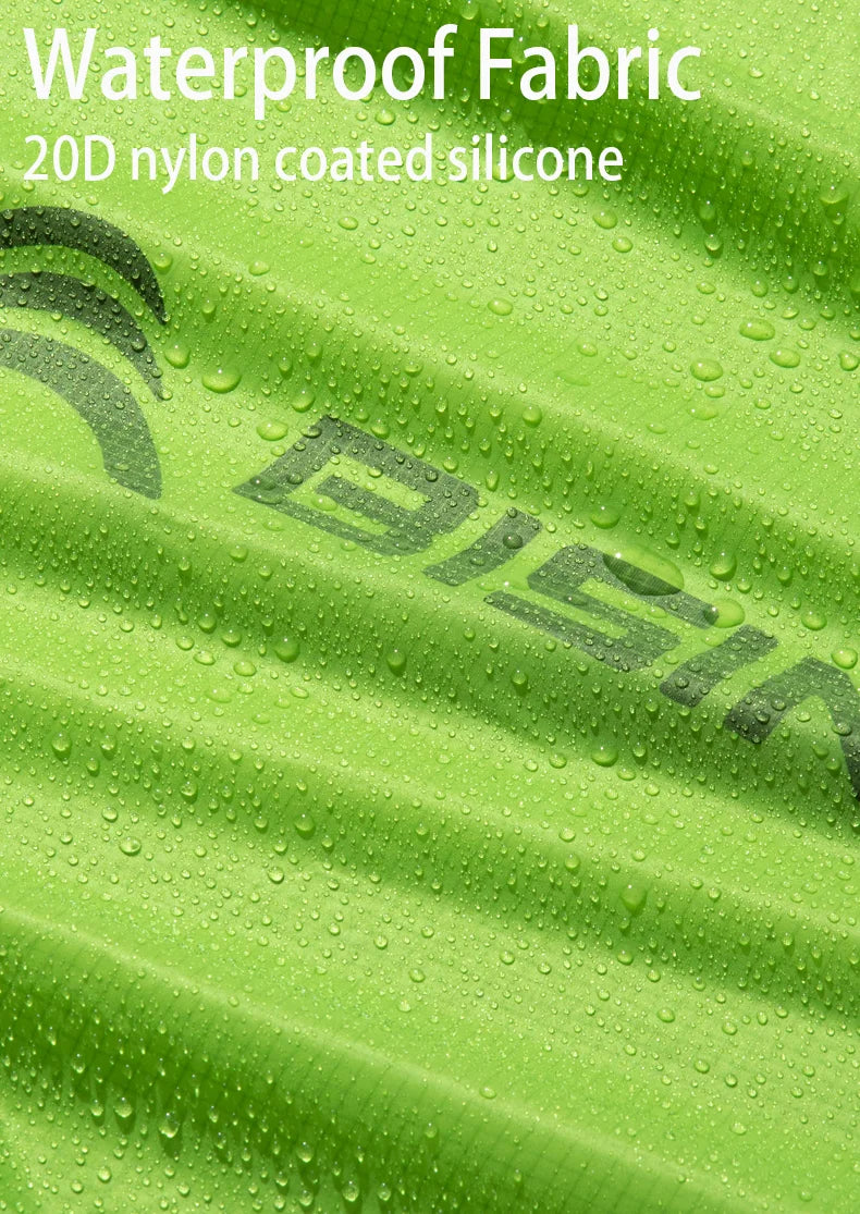 BISINNA 2 Person Ultralight Camping Tent 20D 380T Nylon Double Layer Waterproof Backpacking Tent for Hiking Travel with free mat