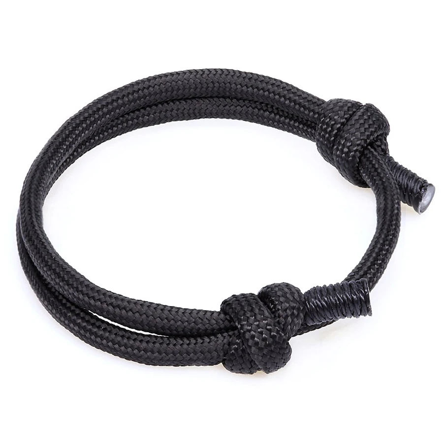 550 Paracord Rope Thread Knot Wrap Survival Bracelets Handmade Double Layer Emergency Outdoor Multipurpose Women Men Jewelry