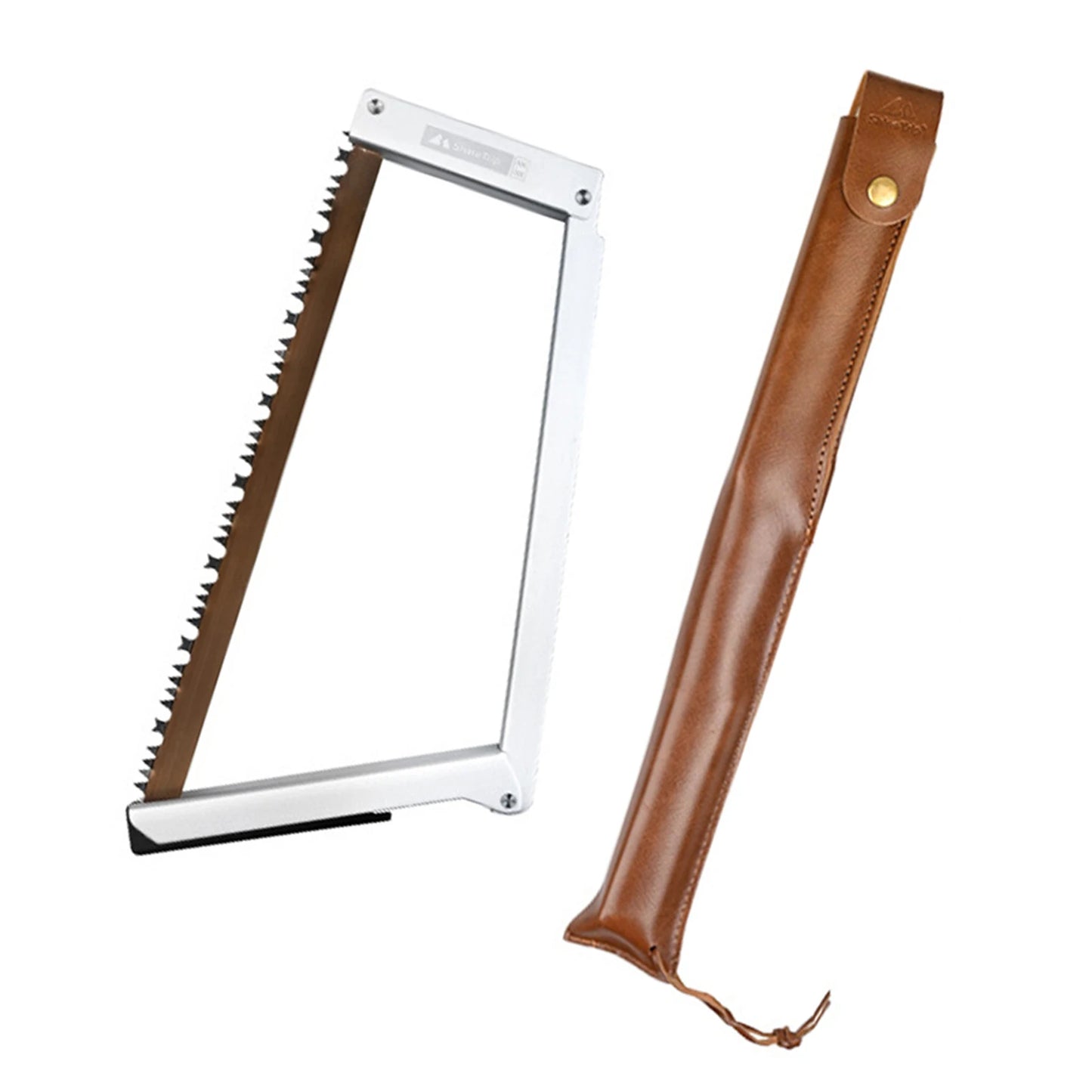 Folding Saw Lightweight Camping Survival Collapsible Bow Saw for Both Dry and Wet Wood Tree Cutting High Manganese Steel Blade