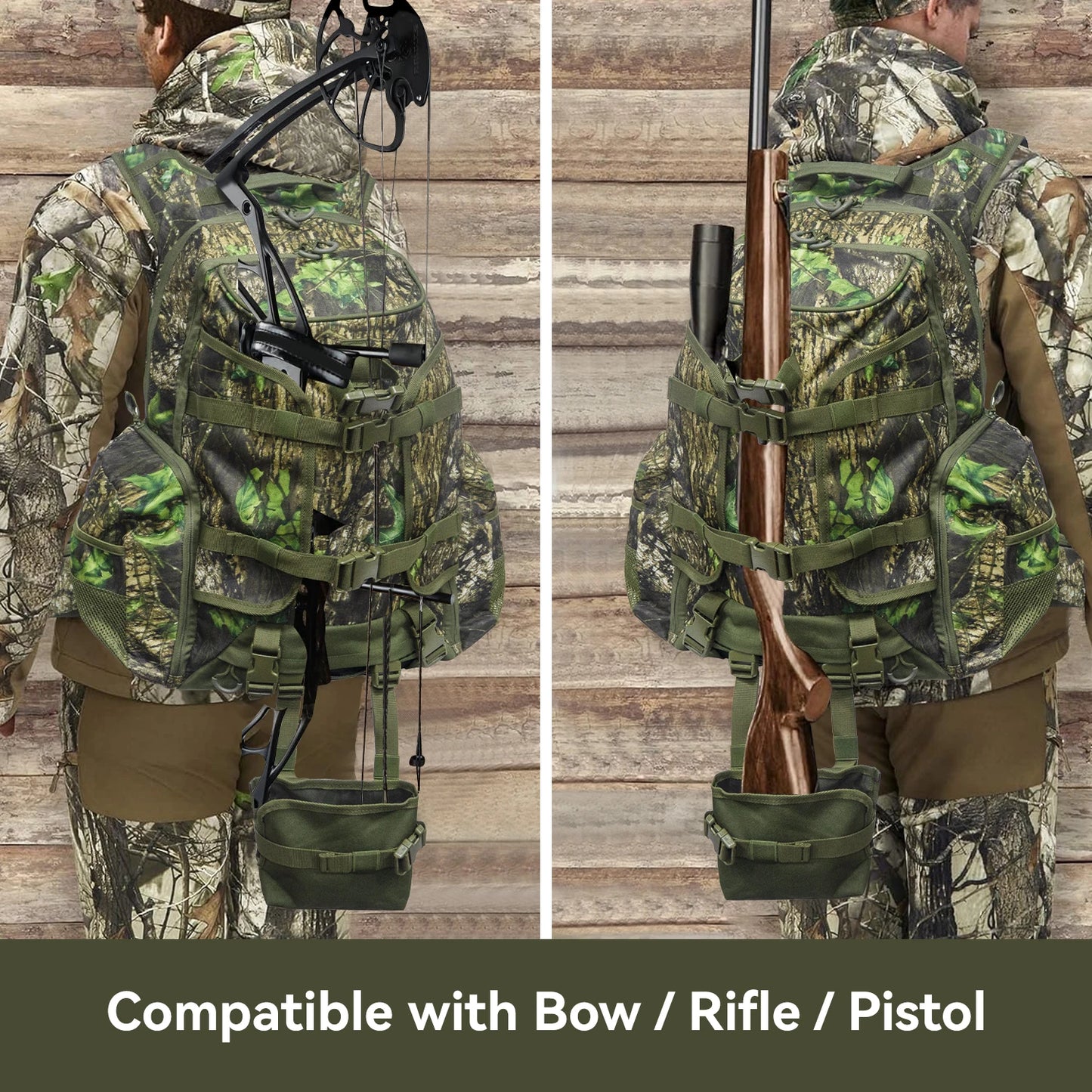 WESTTUNE Man Strategic Tactical Backpack Outdoor Waterproof Camping Hunting Sport Bag Hunting Backpack for Rifle Bow Gun