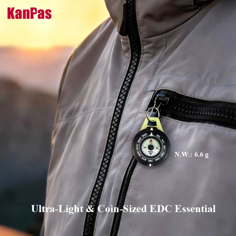 Kanpas EDC Outdoor Compass / Diving compass with Luminous /High Quality compass /Turnable Bezel/K18