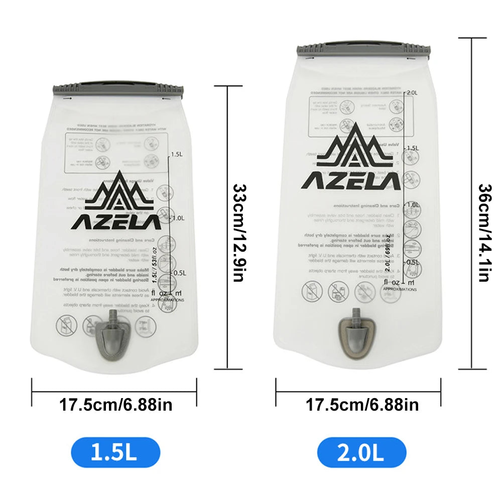 1PCS 1.5L/2L Hydration Bladder, Water Bladder for Hiking Backpack, Leak Proof Water Reservoir for Camping Cycling Running