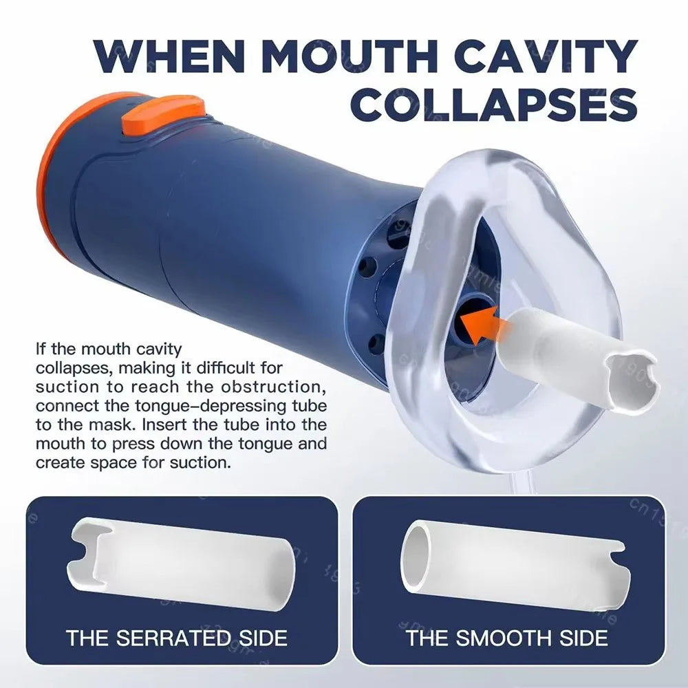 First Aid Anti Choking Rescue Device Heimlich Adults Children Kids Masks Home Outdoor Airway Assist Emergency Kit Rescue Device