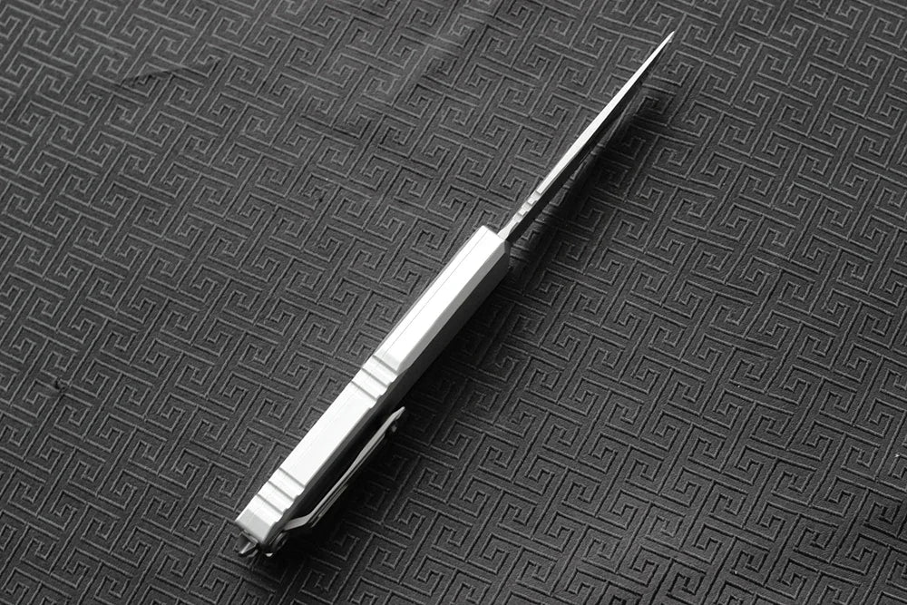 VESPA 0-point rotation M390 blade, 7075-T7 aluminum handle, outdoor EDC tool