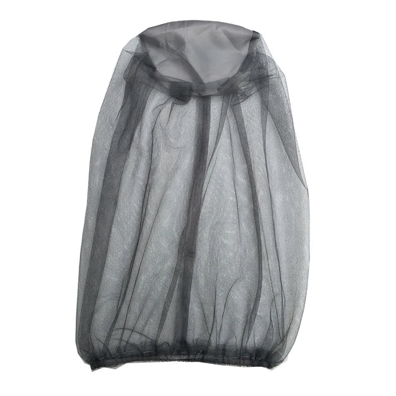 Outdoor Head Face Mask Hat Net Cover Anti-mosquito cover mosquito net cap travel breathable head mesh covers Anti Mosquito Bug