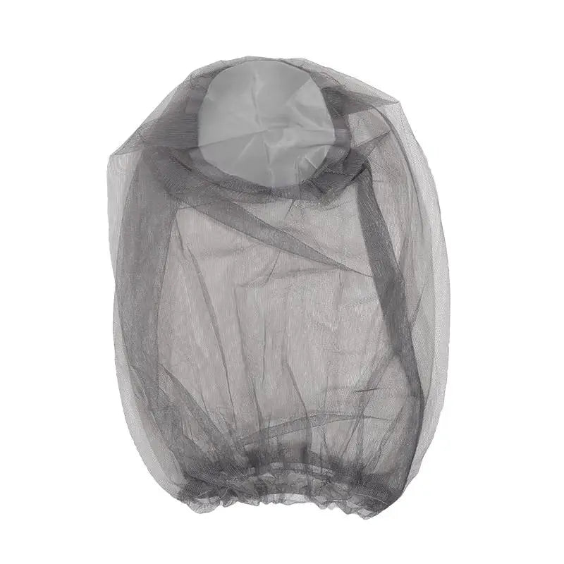 Mosquito Head Net Mesh, Bug Netting Hat Hood Against Fly Midge Gnat Insect Shield Protection Face Mask for Night Fishing