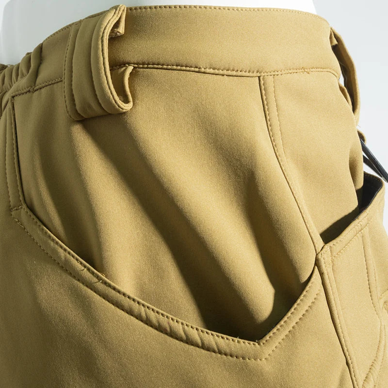 Men's Winter Autumn Fleece Sharkskin Waterproof Tactical Military Camping Hiking Jackets Climbing Hunting Coats Combat Pants