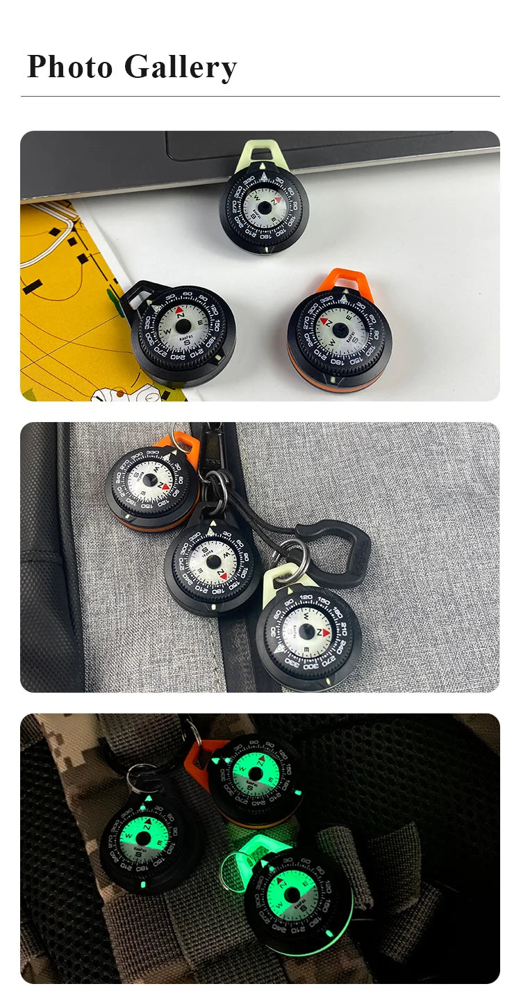 Kanpas EDC Outdoor Compass / Diving compass with Luminous /High Quality compass /Turnable Bezel/K18