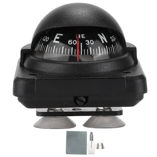 Adjustable Compass Foldable Navigation Direction Pointing Guide Ball Dash Mount for Auto Car Boat RV