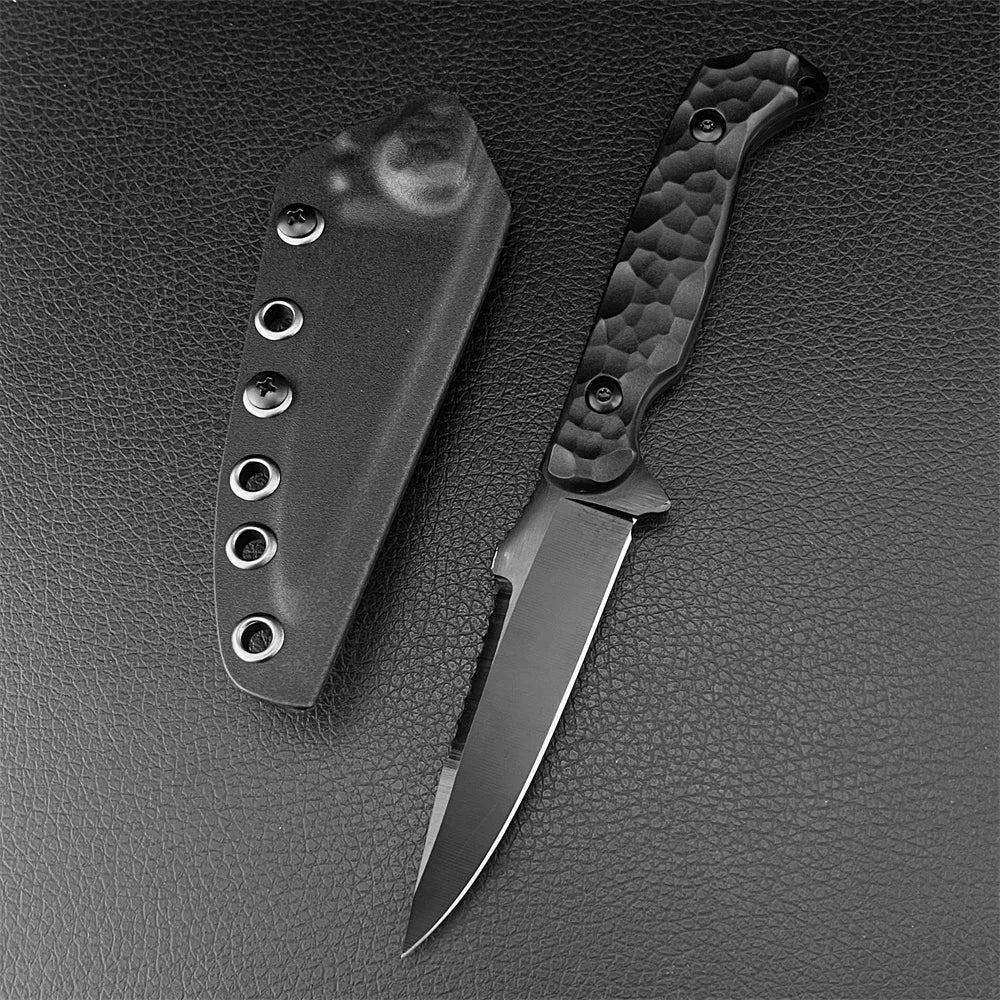 Hidden Canyon Hunter High Hardness 7Cr13Mov Fixed Blade Nylon Fiber Handle with Sheath Outdoor Jungle Self-Defense Tactical Tool