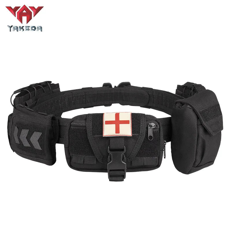 Yakeda Gear User Outdoor Black Hunting Tactics Law Enforcement Duty Security Traffic air gun Belt airsoft equipment Camo