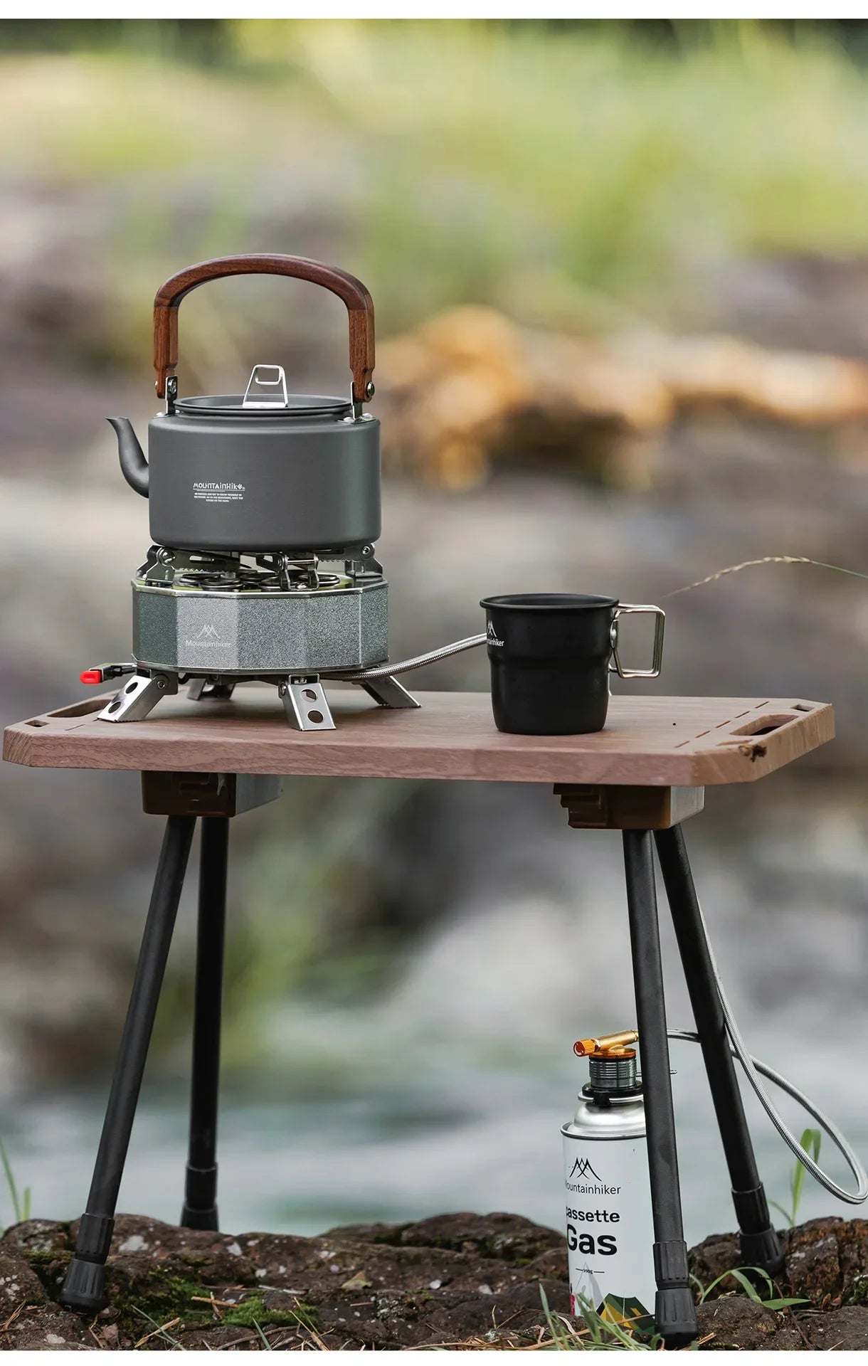 Mountainhiker Burner 15800W 19800W Gas Stove Cookware Portable Furnace Picnic Barbecue Supplies Outdoor Camping Hiking Tourist