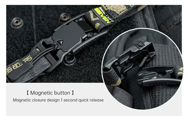 Tactical Multipurpose Triangle Quick Detachment Buckle Belt Quick Hanging Single Hook Survival Keychain EDC Quick Release Buckle