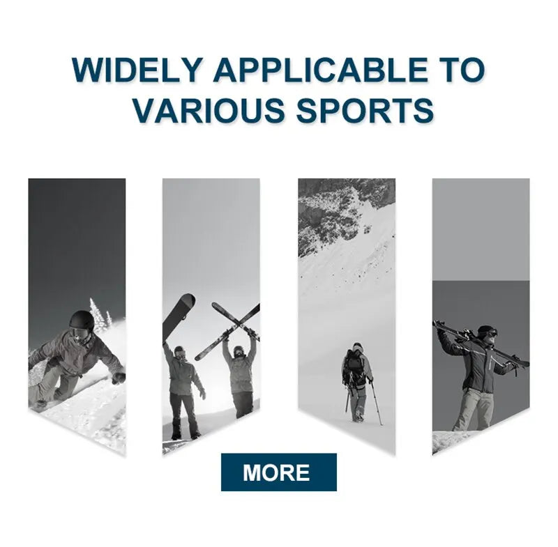 Men Winter Ski Gloves Waterproof Windproof Outdoor Sport Cycling Bike Bicycle Motorcycle Hiking Camping Hand Warm Gloves