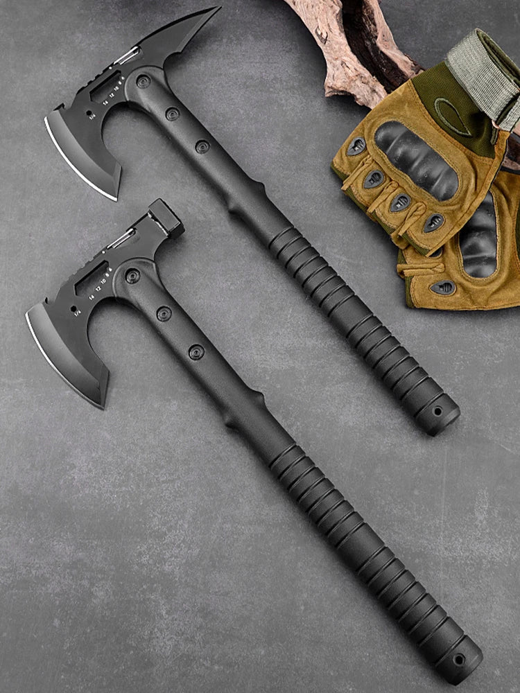 Outdoor Axe,High carbon steel Woodworking Axe multifunctional survival hatchet Camping Supplies Tactical Hunting Tools
