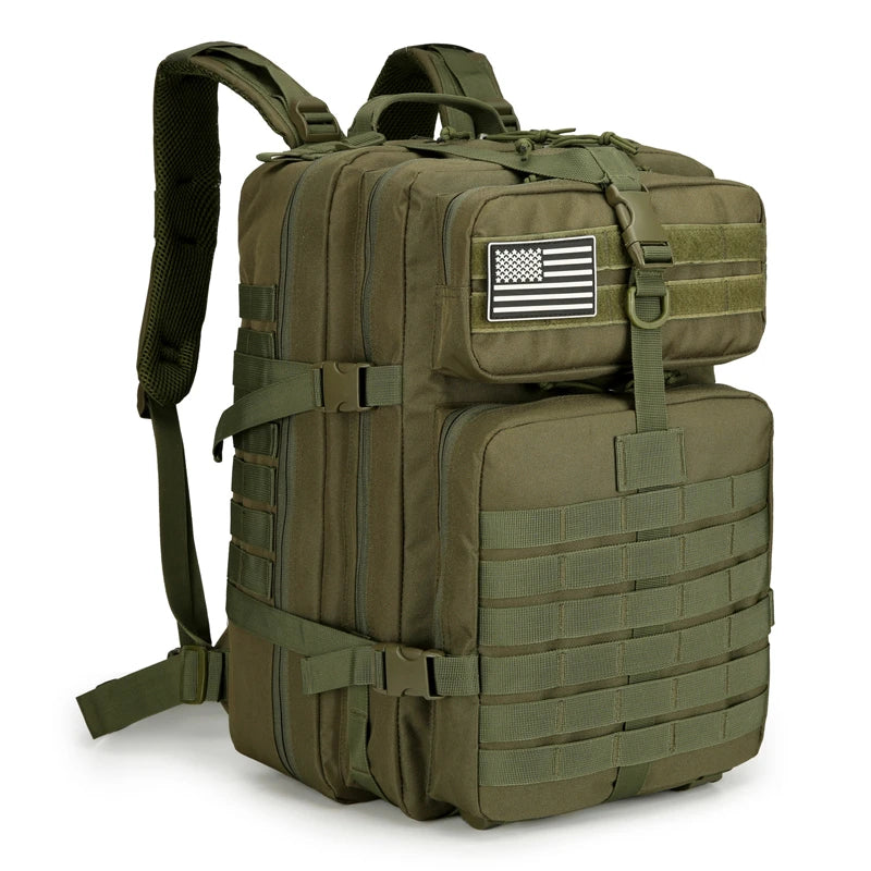 Hiking Backpack-Adjustable Shoulder Straps, Zipper Closure, Travel and Sports Backpack for Camping,Hiking,Cycling,Outdoor Sports