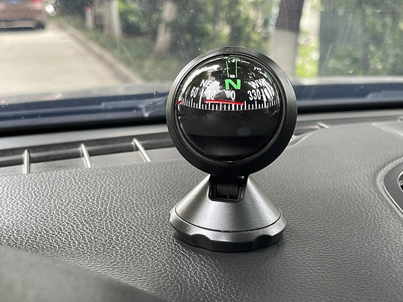 Waterproof 4x4 Off-Road/Marine Compass for Car Motorcycle Boat SUV Interior Dashboard Mount High Precision Anti-Vibration Design