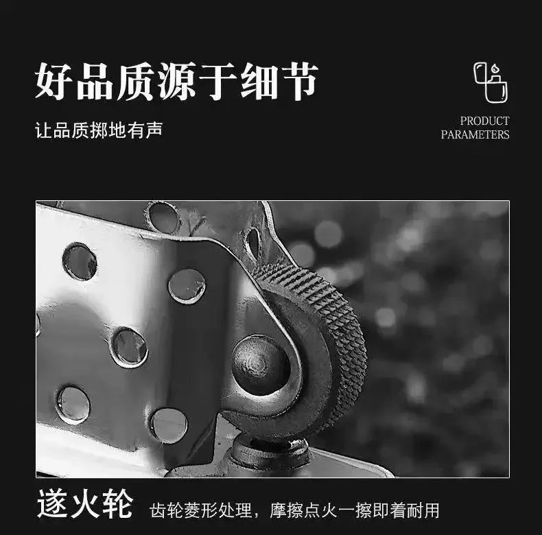 2025 Lighter New  Lighter Windproof Cigarette Accessories Men's Gift Can Be DIY Men's Gadget