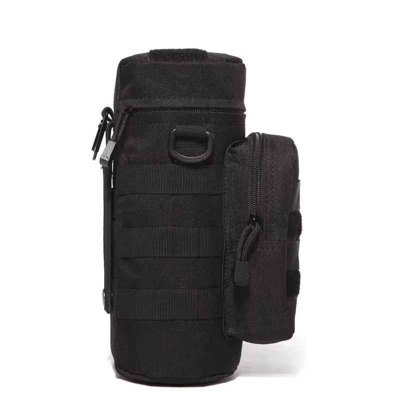 Tactical Molle Water Bottle Bag Pouch Holder Outdoor Travel Camping Hiking Cycling Fishing Hunting Water Bottle Kettle Carrier