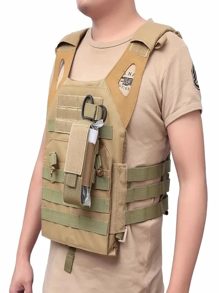 New Tactical Cat First Aid Nylon Tourniquet Pouch Single Pistol Mag Bag Case Outdoor Hunting Knife Holster Medical Scissor Packs