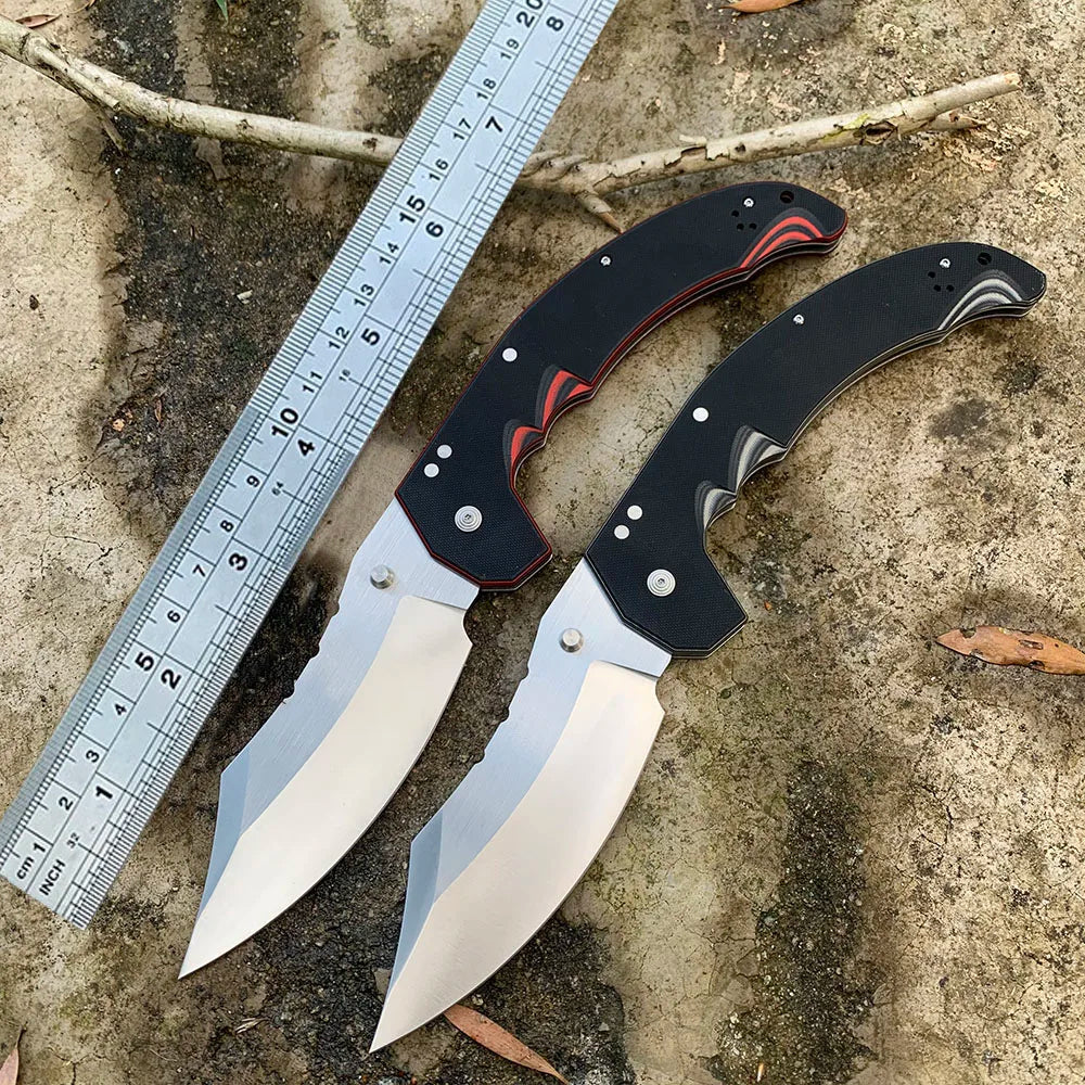 Mayhem Tactical Folding Knife Military Combat Hunting Knife AUS10A Blade Outdoor Portable Camping Survival Knives Jackknife