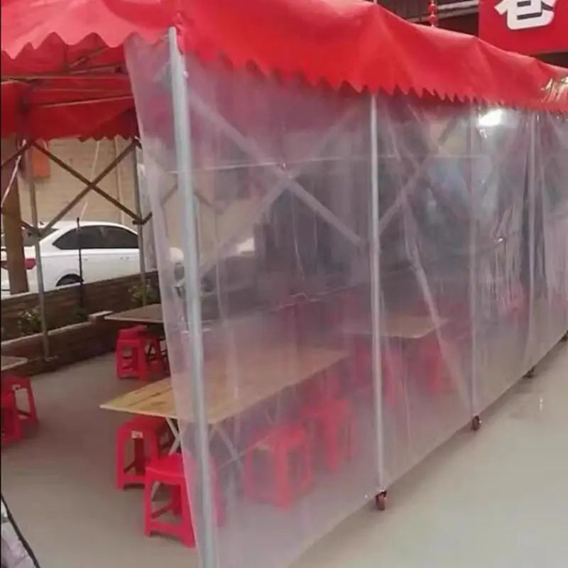 0.1mm PE Plastic Tarpaulin Outdoor Winter Snow Tarp Garden Patio Plants Cover House Tarp Pergolas Canopy ,Pets House Raincover