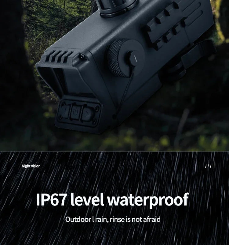 3.5X32 Digital Night Vision Scope with Video Recording | BDC Ranging | 7 Reticles | IP67 Waterproof for Rifle/Picatinny Rail