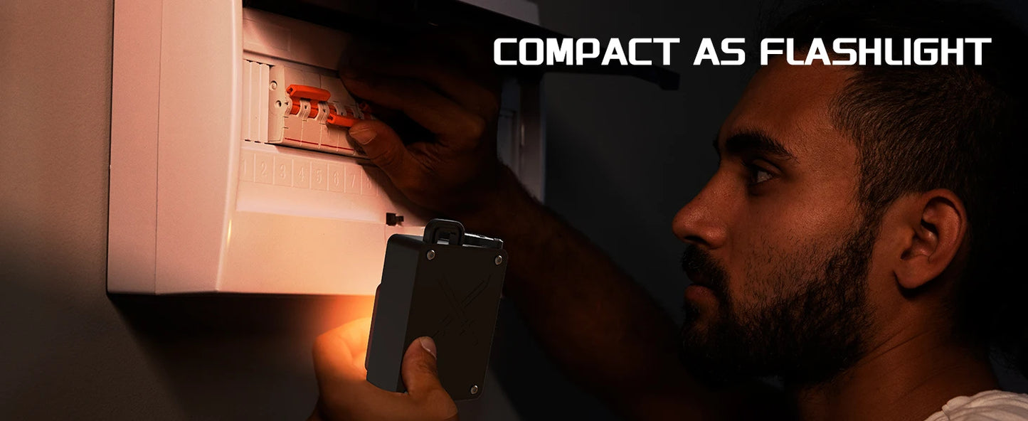 LiitoKala new keychain light 120-3500LM rechargeable flashlight multifunctional portable 3000mAh battery work light