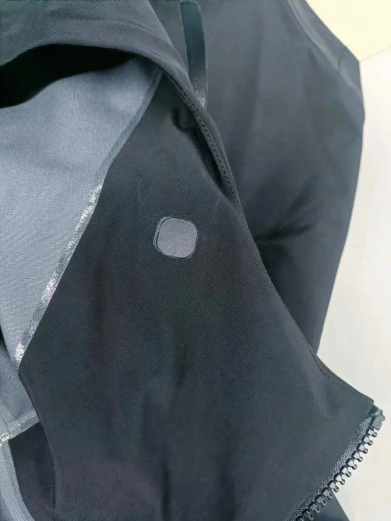 ARC SV Embroidery Bird Logo Three Layer Mens Womens Camping Coat Outdoor Waterproof Windbreaker Hiking Ski Jackets Unisex