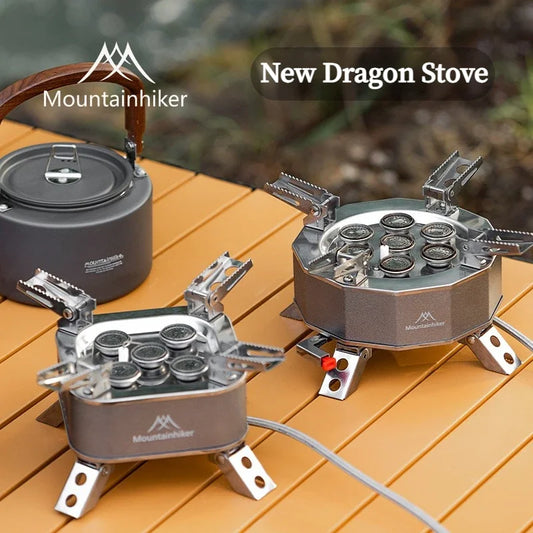 Mountainhiker Burner 15800W 19800W Gas Stove Cookware Portable Furnace Picnic Barbecue Supplies Outdoor Camping Hiking Tourist