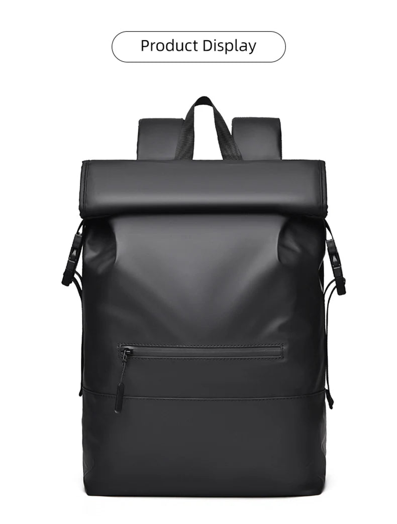 Hiking Rolled Top Backpack Travel Duffel Bag Outdoor Climbing Camping Sport Fitness Rucksack Casual Weekend Luggage Schoolbag