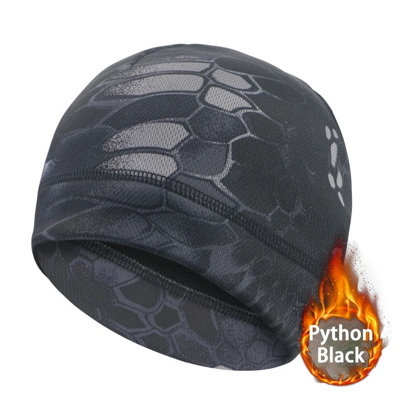 Winter Elastic Hunting Riding Fishing Warm Collapsible Camping Cap Men Outdoor Sports Running Climbing Windproof Camouflage Hat